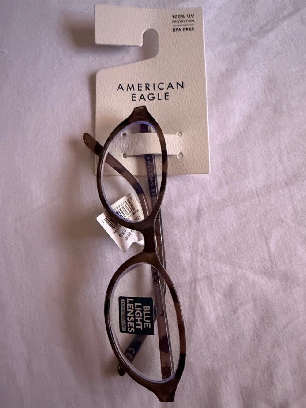 American Eagle Outfitters Brown Tortoiseshell Blue Light Glasses